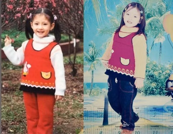 Ảnh thời thơ ấu quá xinh, quá đáng yêu của dàn Hoa hậu, Á hậu Việt ảnh 1