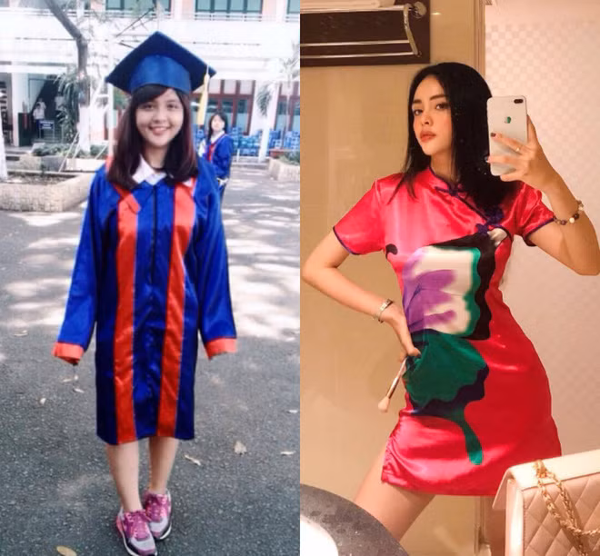 Hotgirl con lai khoe ảnh dậy thì thành công nhưng nhan sắc trong quá khứ được hé lộ khiến người xem giật mình-1