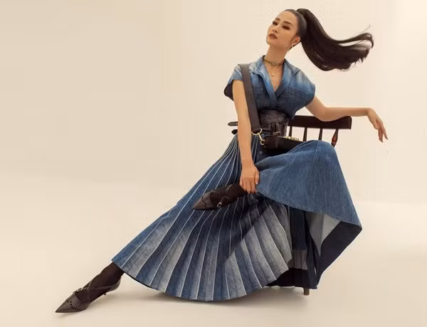 truoc khi len xe hoa, dong nhi khien khan gia tram tro khi hoa fashionista hinh anh 4