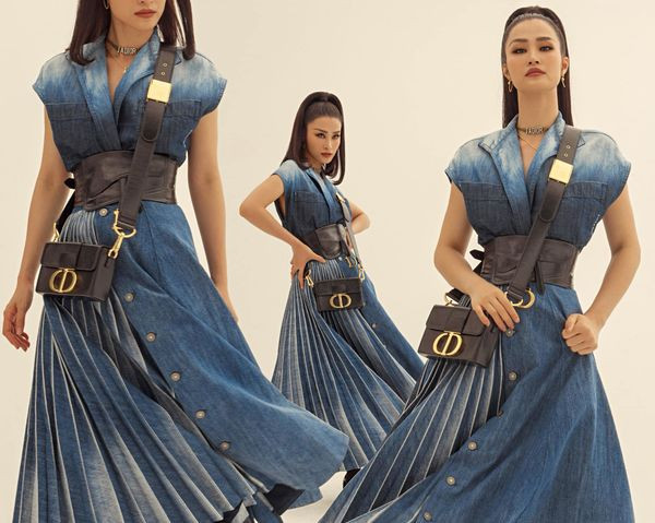 truoc khi len xe hoa, dong nhi khien khan gia tram tro khi hoa fashionista hinh anh 5