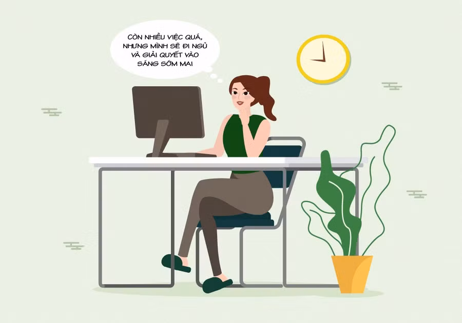 Xây dựng đồng hồ sinh học hợp lý: Công việc, cuộc sống bận rộn mang đến nhiều tình huống phát sinh buộc phải giải quyết và cũng cuốn phăng thời khoá biểu bạn cố gắng xây dựng từ lâu. Đặc biệt mùa tổng kết cuối năm, bạn phải đối mặt với deadline chồng chất cùng công việc nhà xếp hàng chờ đợi. Khi đồng hồ sinh học bị thay bằng việc thiếu ngủ, thức khuya sẽ dẫn đến nhiều vấn đề, trong đó có bệnh xương khớp. Vì vậy, dù bận rộn đến đâu, bạn cũng nên tuân theo thời gian sinh hoạt đã đề ra. 7 cach cham soc co - xuong - khop san sang cho