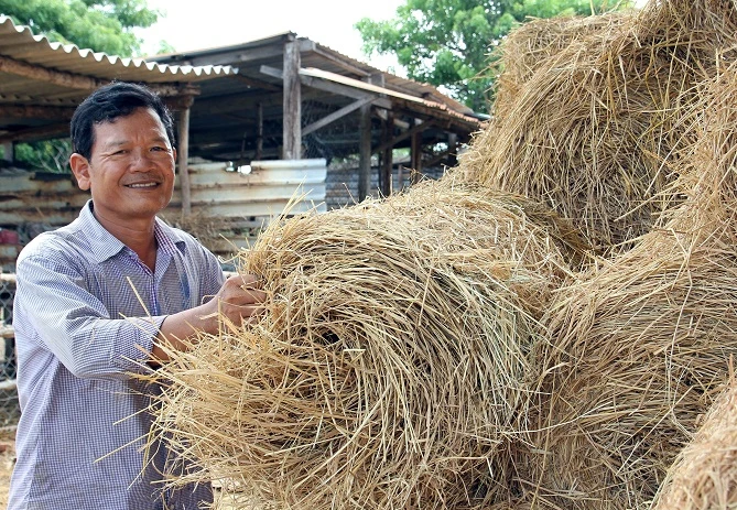 Anh Đạo Thanh Thích dân tộc Chăm được tặng danh hiệu Nông dân Việt Nam xuất sắc năm 2019.