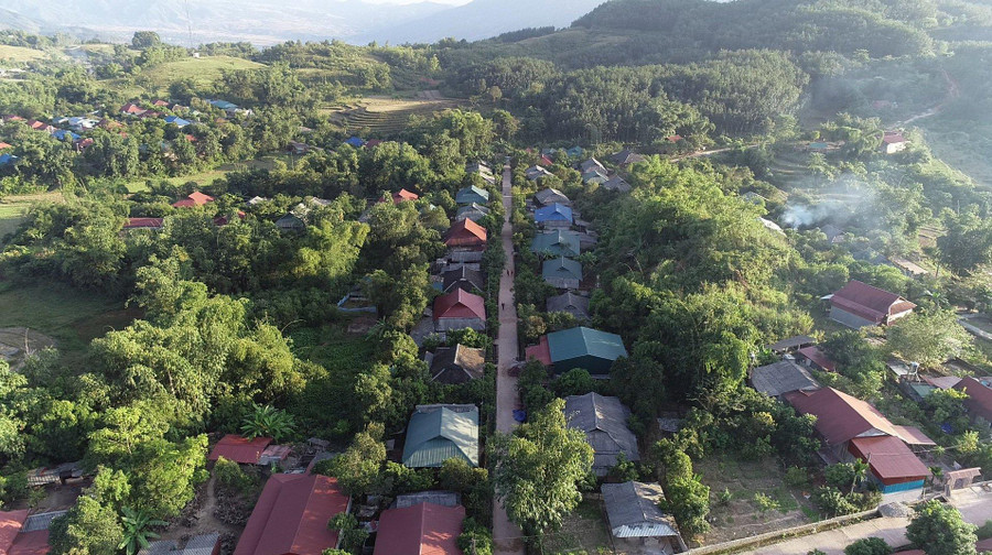 Diện mạo nông thôn miền núi ở Pa Khóa đã có nhiều đổi khác