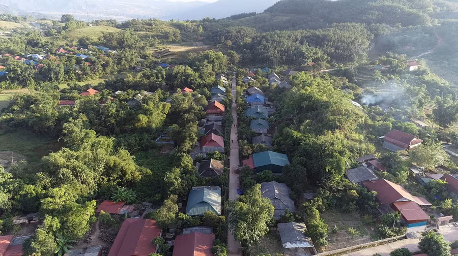 Diện mạo nông thôn miền núi ở Pa Khóa đã có nhiều đổi khác