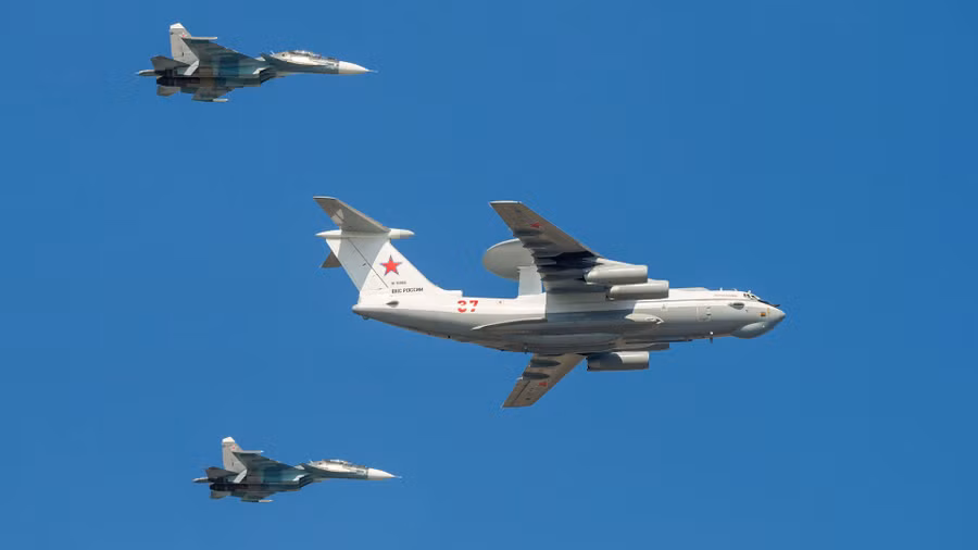 Trong tương lai, Su-57 Nga sẽ đảm nhận nhiệm vụ bảo vệ AWACS A-50U