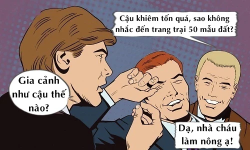 Chàng trai gặp họa vì được tâng bốc 