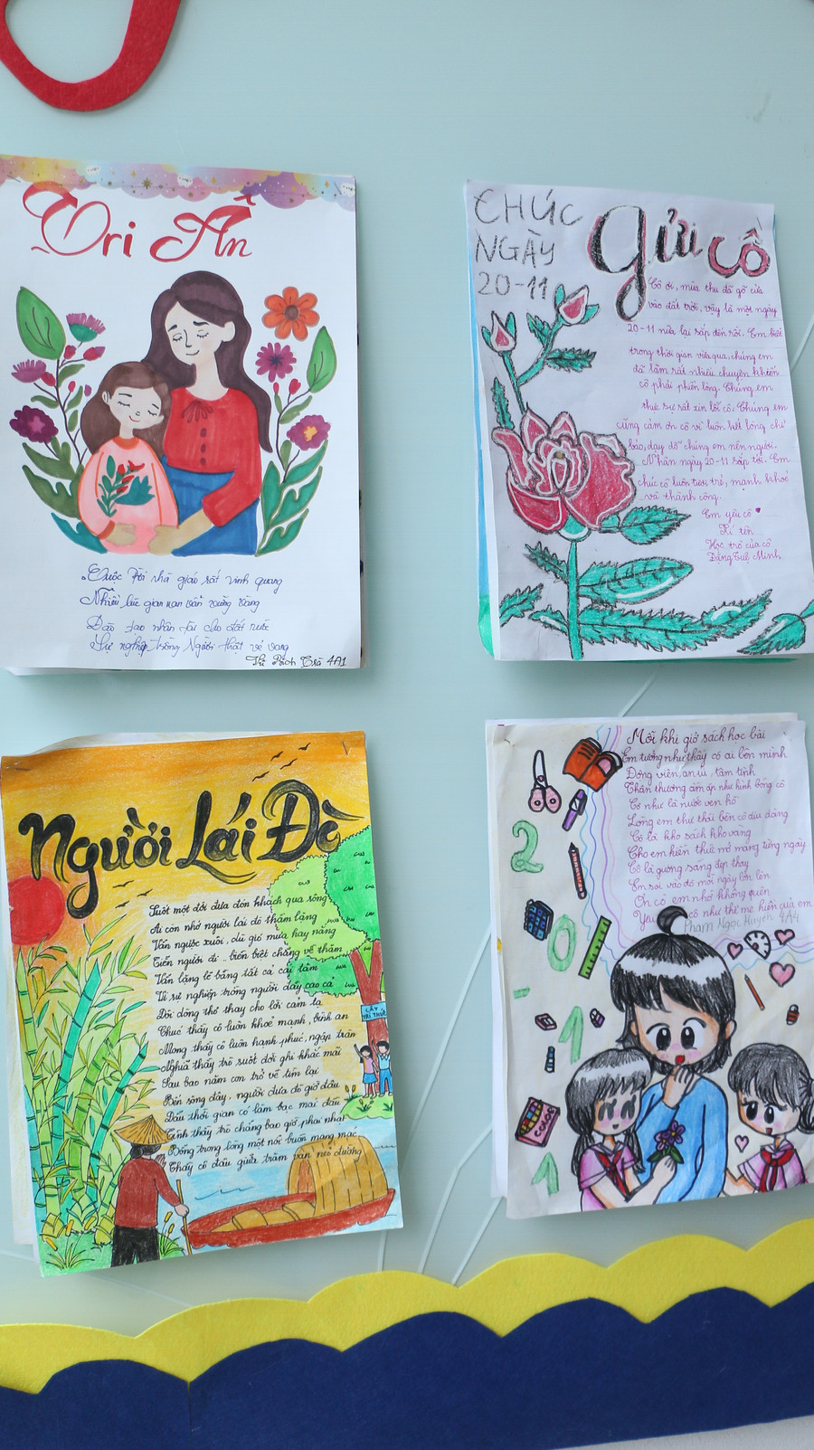 Những dòng tâm sự của học sinh Trường Tiểu học Thịnh Hào, quận Đống Đa gửi tới những "Người lái đò" nhân dịp 41 năm Ngày Nhà giáo Việt Nam. Những dòng tâm sự của học sinh Trường Tiểu học Thịnh Hào, quận Đống Đa gửi tới những "Người lái đò" nhân dịp 41 năm Ngày Nhà giáo Việt Nam.