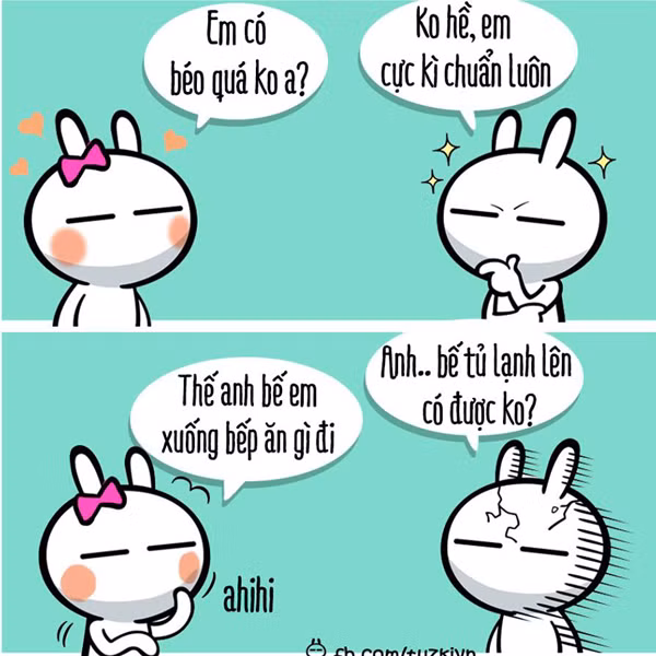 Bế tủ lạnh cho dễ.