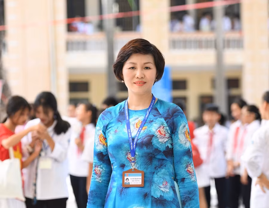 Cô Nguyễn Thị Kim Dung là một trong những nhà giáo có nhiều đổi mới, sáng tạo trong quản lý và giảng dạy. 