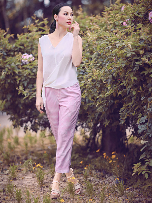 Váy áo che khuyết điểm, tôn lợi thế cho tuổi 30 thêm đẹp ảnh 5 vay ao che khuyet diem, ton loi the cho tuoi 30 them dep - 5