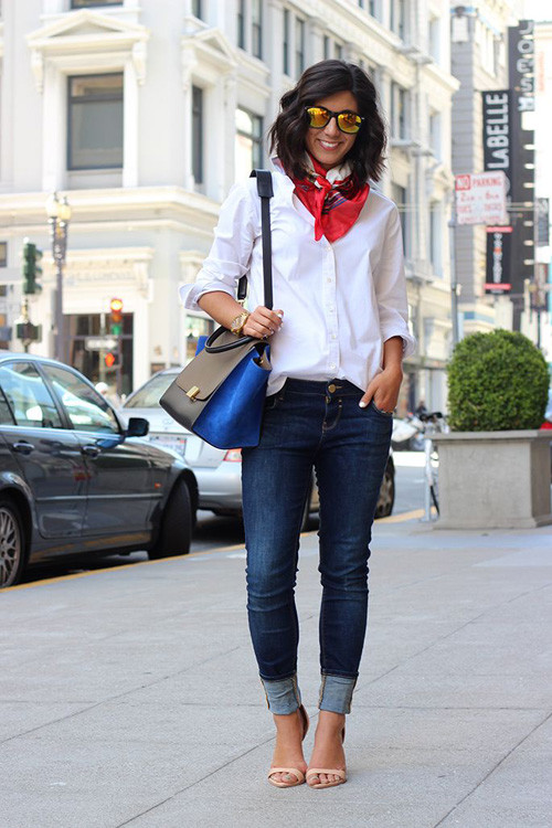 1 chiec so mi trang va 9 cach mac khong bao gio loi mot - 4