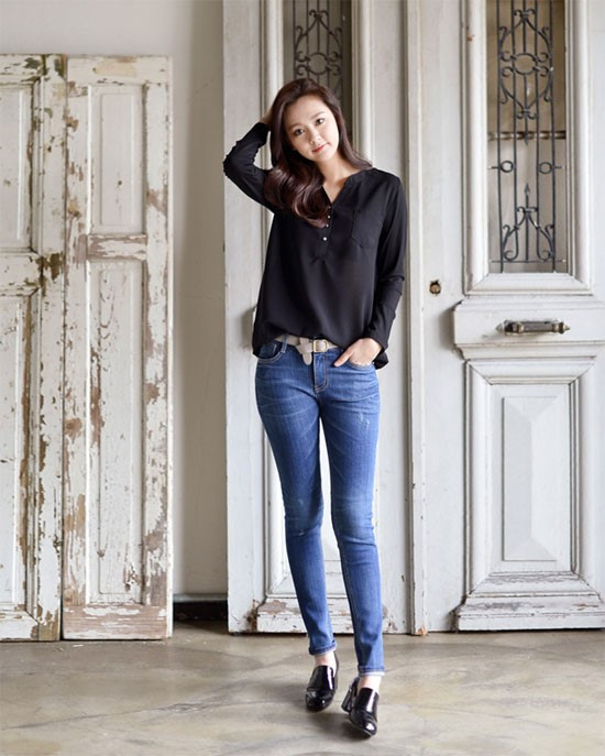 Nàng công sở đẹp thanh lịch với 3 cách mix đồ cùng áo sơ mi ảnh 7 thoi trang cong so phunutoday7