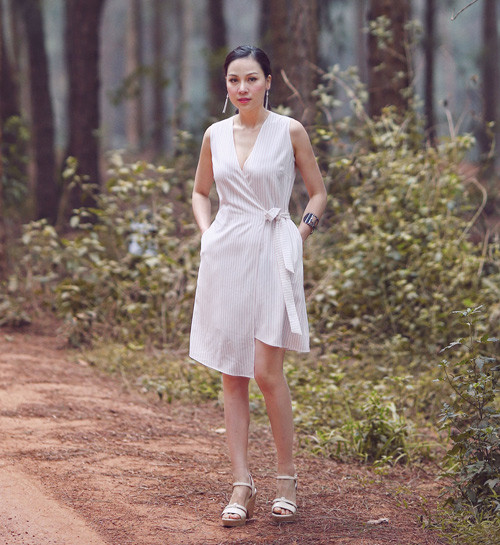 Váy áo che khuyết điểm, tôn lợi thế cho tuổi 30 thêm đẹp ảnh 9 vay ao che khuyet diem, ton loi the cho tuoi 30 them dep - 9