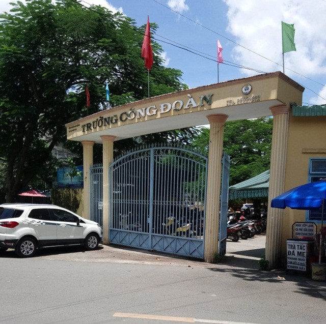 Trường Trung cấp Công Đoàn TPHCM nơi cho Trường Cao đẳng Y dược Hà Nội thuê cơ sở vật chất