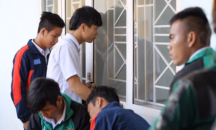 Văn Thanh, Văn Toàn, Công Phượng, Xuân Trường, Nguyễn Phong Hồng Duy