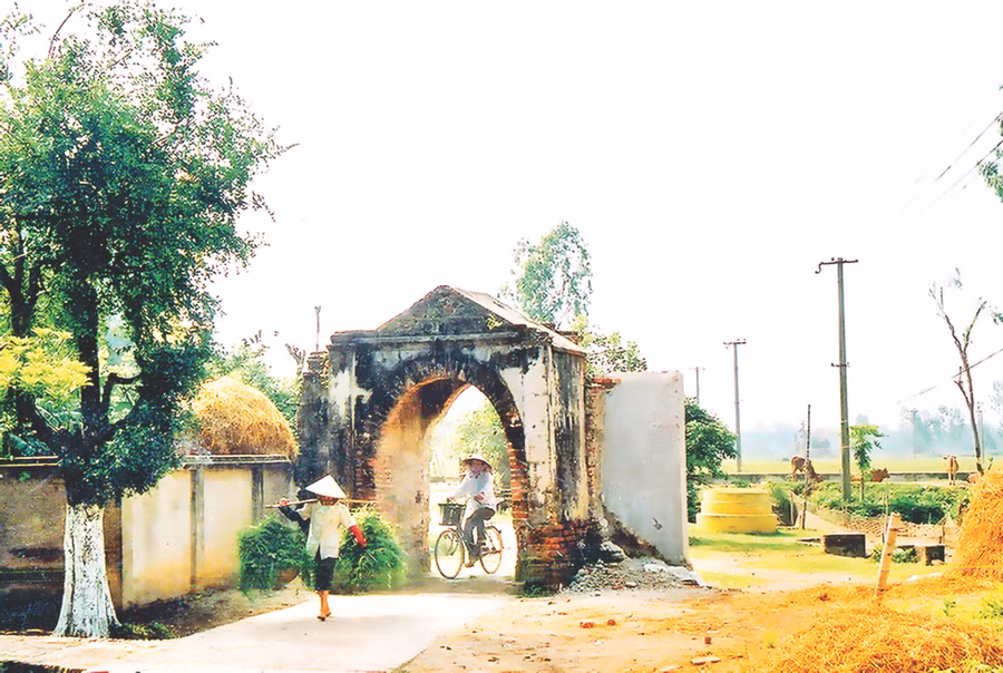 Làng quê Việt nên thơ