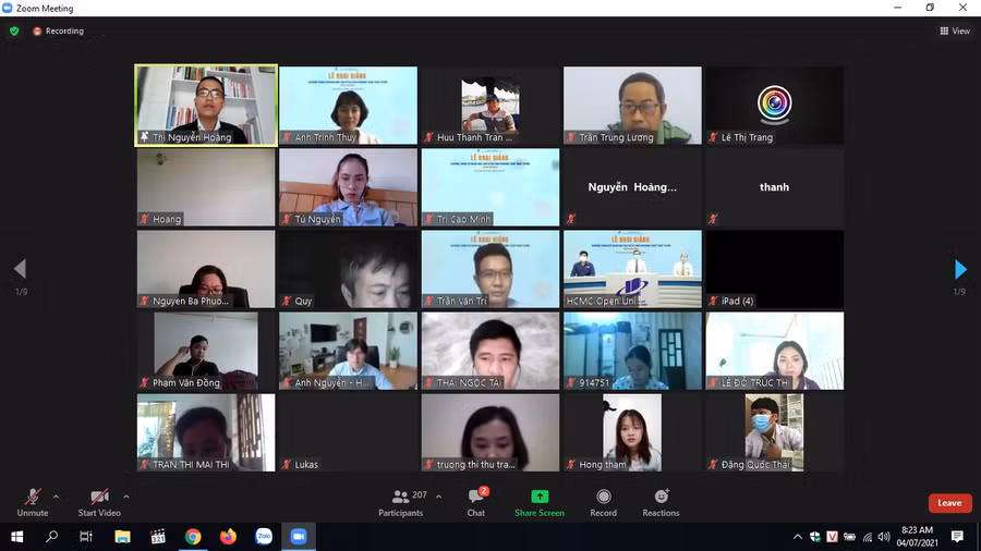 Học tập trực tuyến đang là xu hướng không thể thay thế trong bối cảnh dịch bệnh Covid-19 bùng phát