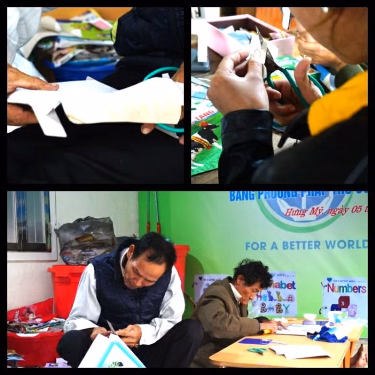 Dự án của Khởi đã tạo công ăn việc làm cho người khuyết tật