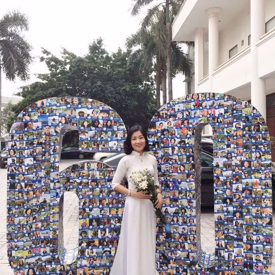 Cô giáo Nguyễn Thị Ly Nga. Ảnh: Nhân vật cung cấp