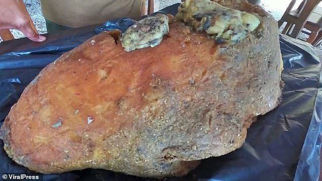 Nhặt được khối đá xù xì dạt bờ biển, ngư dân trúng lớn 12 tỷ Nhặt được khối đá xù xì dạt bờ biển, ngư dân trúng lớn 12 tỷ