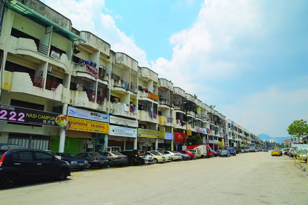 Khu dân cư người Ấn Độ tại Malaysia.