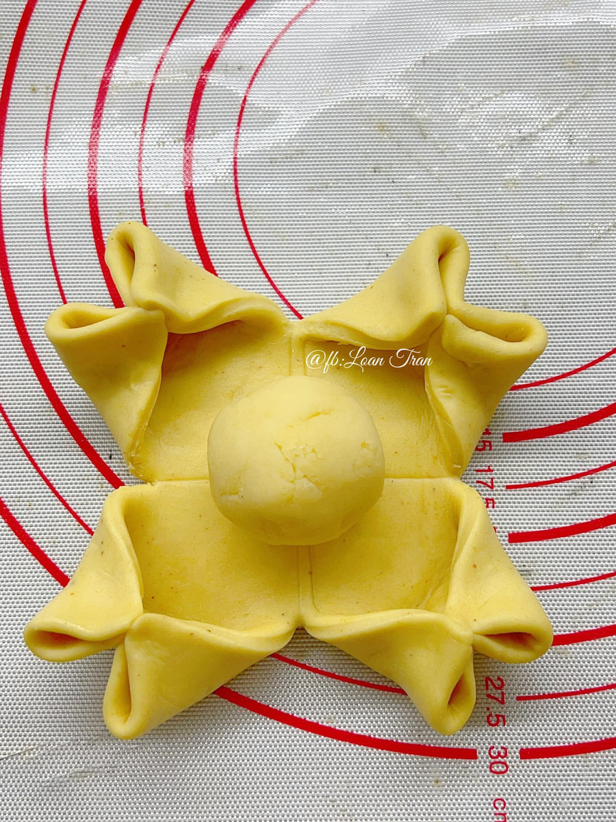 Bánh bao nhân đậu xanh.