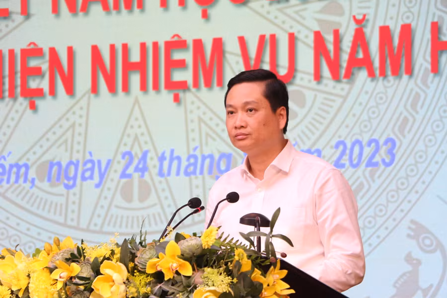 Ông Nguyễn Quốc Khánh - Phó Bí thư thường trực Quận ủy Hoàn Kiếm.