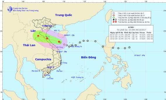 Dự báo thời tiết ngày 10/10: Mưa lớn trên đất liền, cảnh báo lũ, lũ quét và sạt lở đất