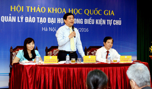 Quản lý đào tạo đại học trong điều kiện tự chủ