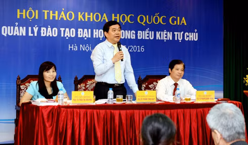 Quản lý đào tạo đại học trong điều kiện tự chủ