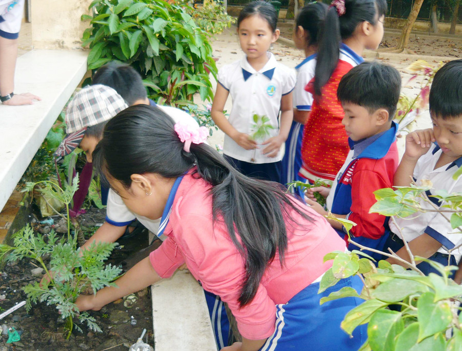 Dạy trẻ cách phòng chống thiên tai từ việc làm nhỏ