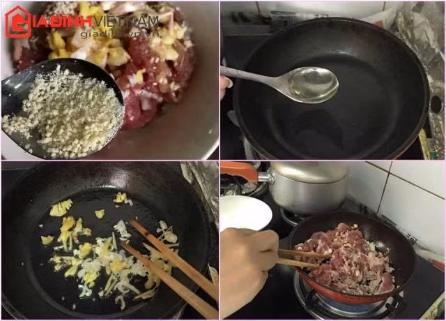 Cách làm thịt bò xào dưa chua cực ngon và đơn giản - Ảnh 2