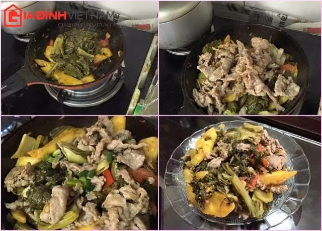 Cách làm thịt bò xào dưa chua cực ngon và đơn giản - Ảnh 3