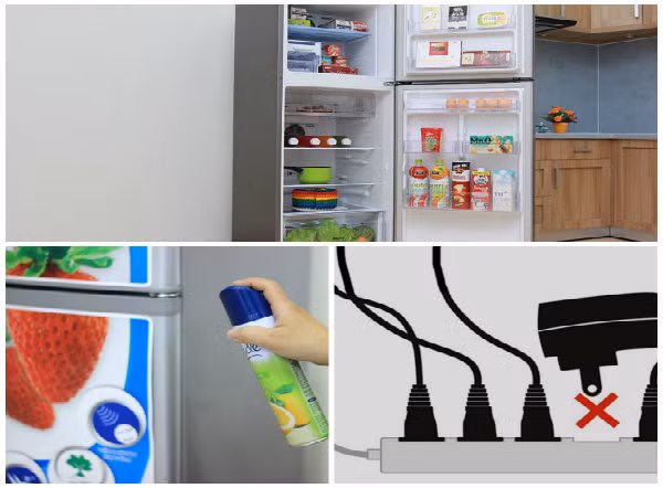 8 dieu cam ky khi su dung tu lanh