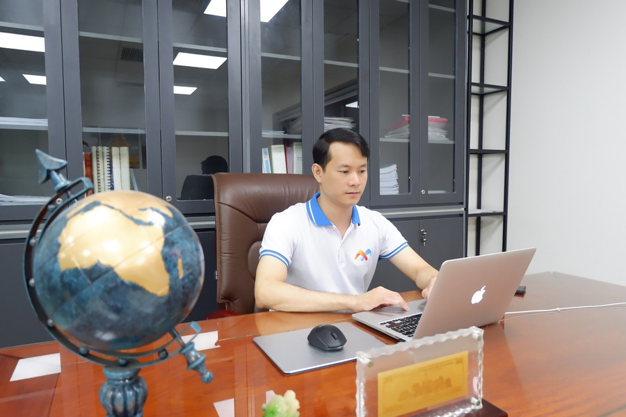 Ông Phạm Công Huân, Giám đốc Công ty CP công nghệ Megasoft Việt Nam Ông Phạm Công Huân, Giám đốc Công ty CP công nghệ Megasoft Việt Nam