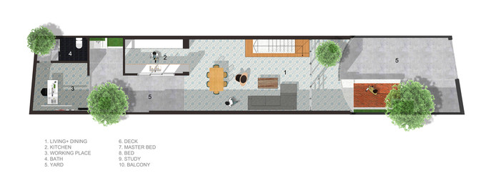 Ngôi nhà như chiếc lồng chim ở ngoại ô Sài Gòn