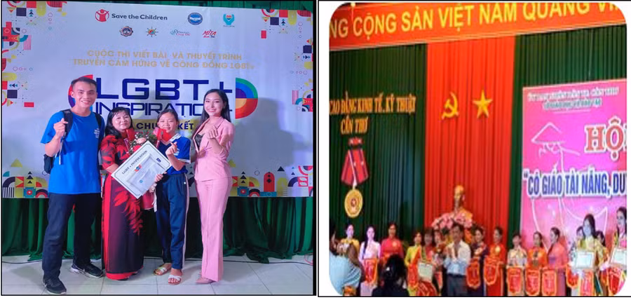 Ngoài giảng dạy cô Diễm còn tham gia nhiều hoạt động và đạt nhiều giải thưởng ấn tượng.