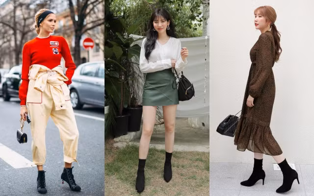 Boots cao cổ chất liệu vải chun co giãn khá thoải mái, rất dễ phối đồ và luôn tạo cho bộ trang phục của bạn vẻ ngoài "đắt tiền".