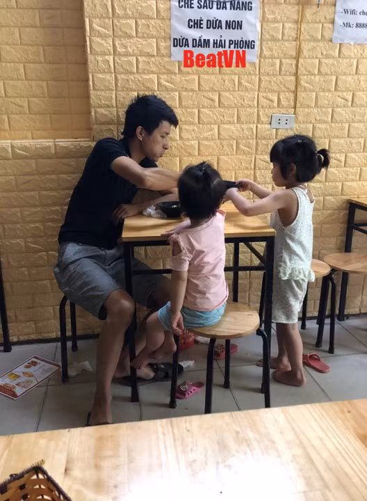 Chỉ một câu nói về vợ với con gái ở quán chè, ông bố khiến người khác phải trầm trồ - Ảnh 3.