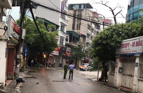 Hà Nội: Phong tỏa một đoạn phố để bắt 3 con chó dữ thả rông không rọ mõm - 1 Hà Nội: Phong tỏa một đoạn phố để bắt 3 con chó dữ thả rông không rọ mõm - 1