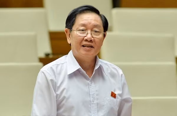 Bộ trưởng Nội vụ Lê Vĩnh Tân. Ảnh: Trung tâm báo chí Quốc hội.