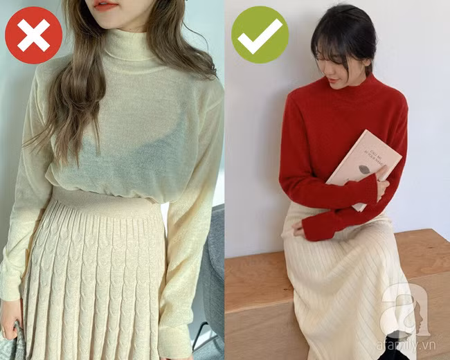 3 lỗi diện áo len nơi công sở: Nhẹ thì dìm dáng kém xinh, nặng thì kém duyên hết sức - Ảnh 3.
