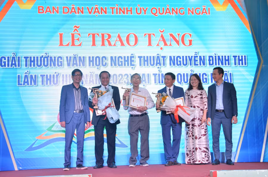 Giải thưởng văn học nghệ thuật Nguyễn Đình Thi năm nay được trao cho các tác giả có nhiều đóng góp trong lĩnh vực âm nhạc.