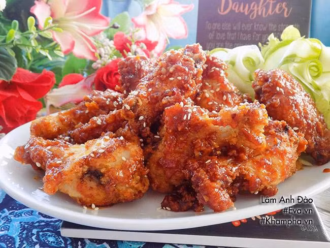 Tự làm món gà chiên giòn sốt ngọt tuyệt ngon 