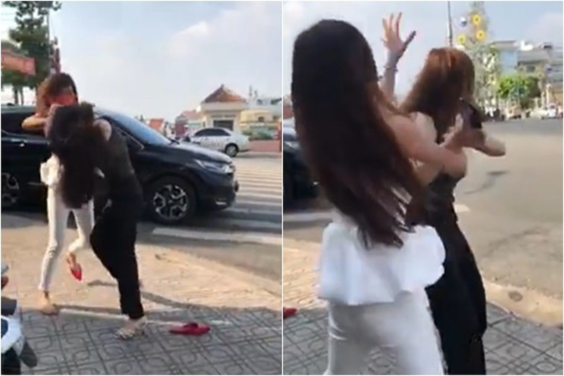 Bất ngờ bị đánh ghen giữa đường, "Tuesday" xinh như hot girl tơi tả, ê chề Bat ngo bi danh ghen giua duong,