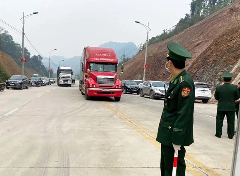 Mở cửa khẩu Chi Ma, hàng ngàn tấn trái cây sang Trung Quốc mỗi ngày