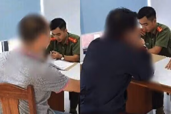 Lập nhóm báo chốt CSGT thổi nồng độ cồn, 2 thanh niên bị gọi lên công an