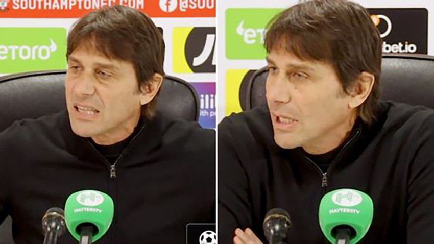 Antonio Conte đã không giấu được sự bình tĩnh sau màn trình diễn của đội nhà.