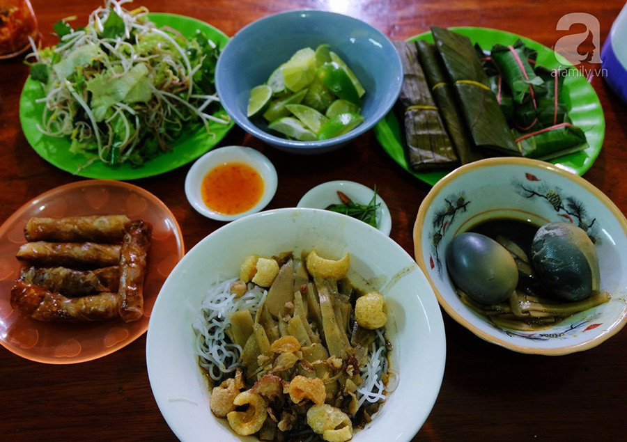 nhan mat, bit mui an thu dac san bun cua thoi cua pho nui pleiku - 4
