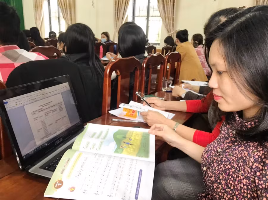 Hiện các trường trong toàn tỉnh Hà Tĩnh đã gửi ý kiến lên các Phòng GD&ĐT.